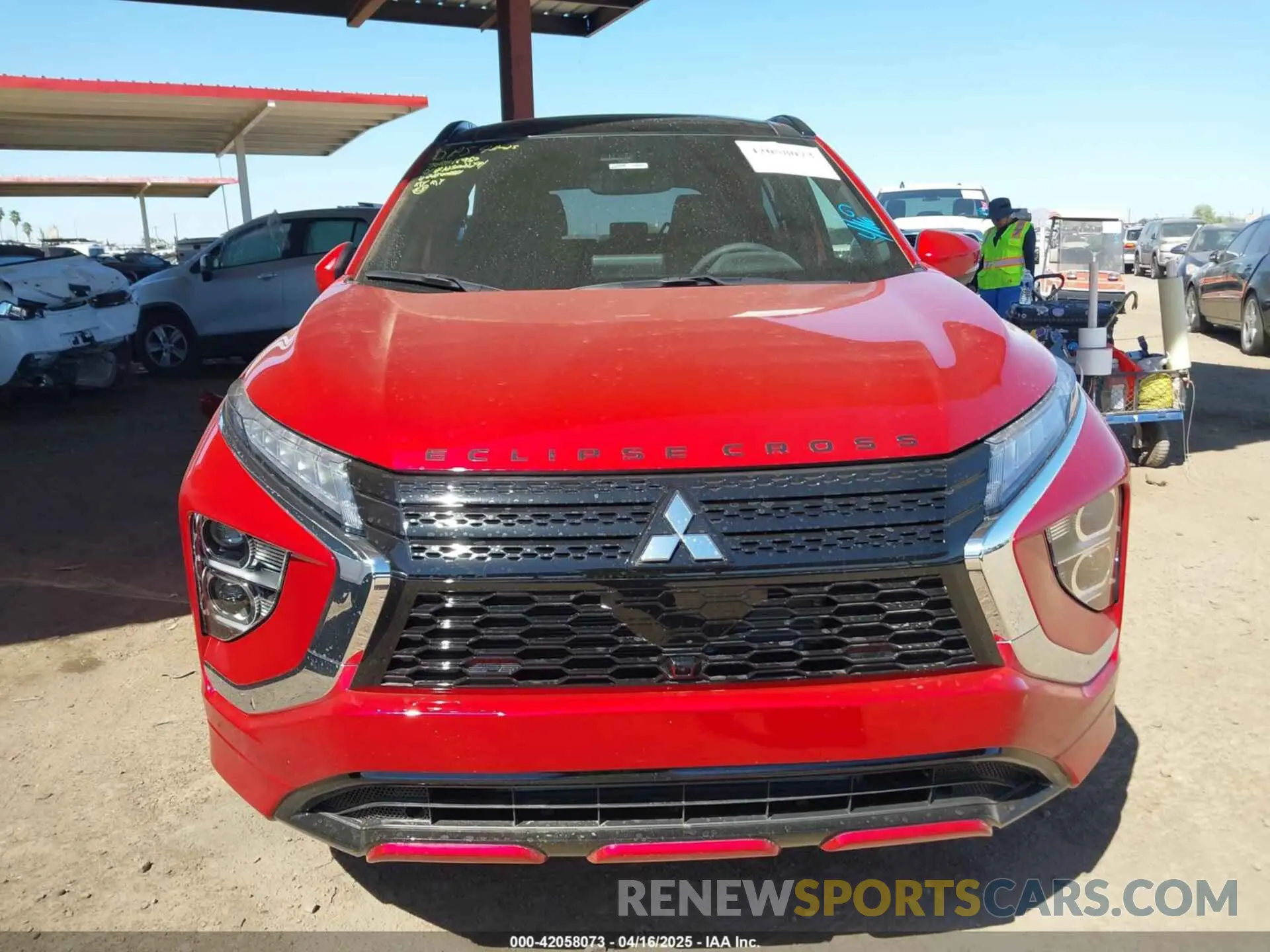 13 fotografías del automóvil dañado JA4ATWAA0SZ006881 MITSUBISHI ECLIPSE CROSS 2025