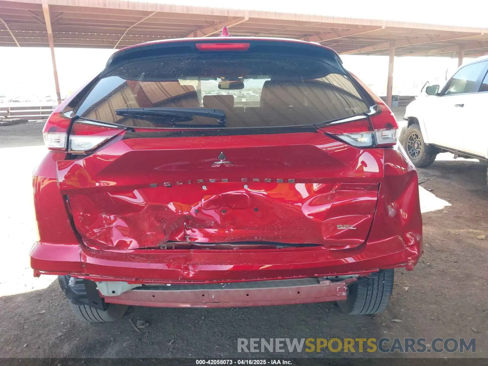 17 fotografías del automóvil dañado JA4ATWAA0SZ006881 MITSUBISHI ECLIPSE CROSS 2025