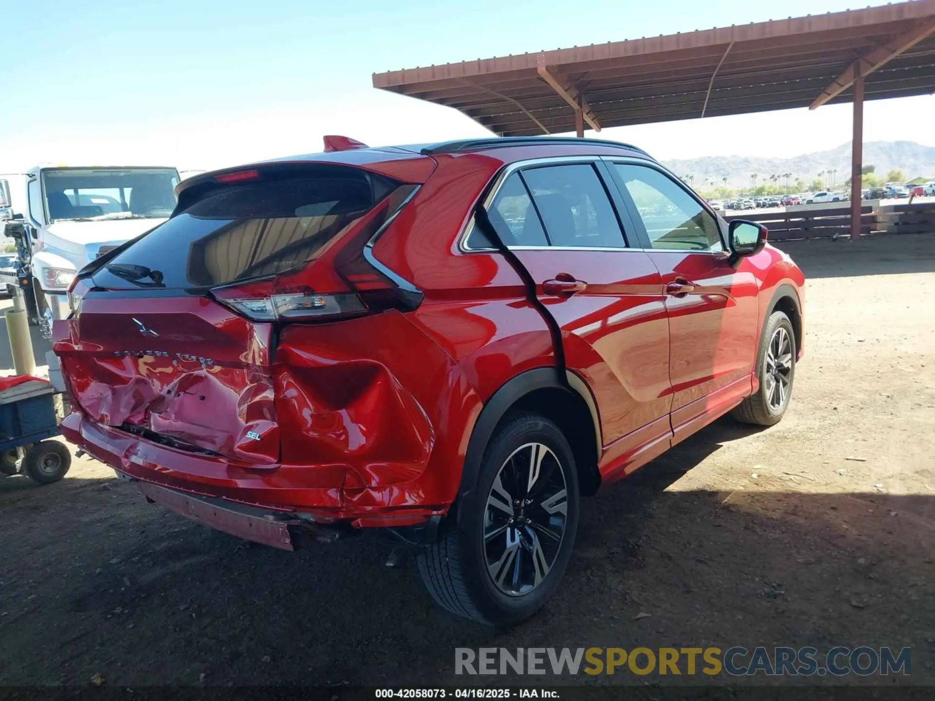 4 fotografías del automóvil dañado JA4ATWAA0SZ006881 MITSUBISHI ECLIPSE CROSS 2025