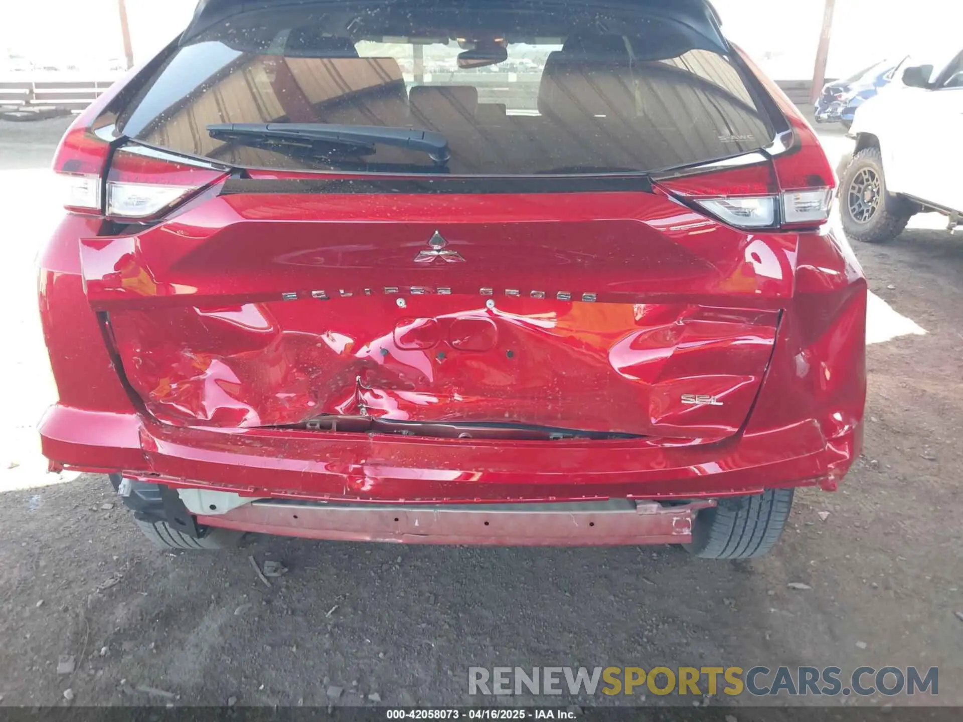 6 fotografías del automóvil dañado JA4ATWAA0SZ006881 MITSUBISHI ECLIPSE CROSS 2025