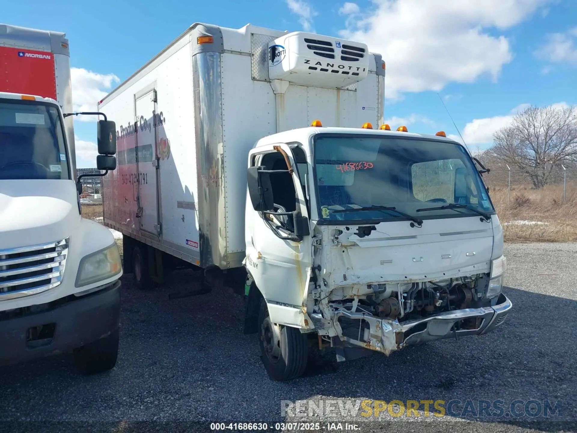 1 fotografías del automóvil dañado 4UZBVH112KGKE3536 MITSUBISHI FEC7TS 2019