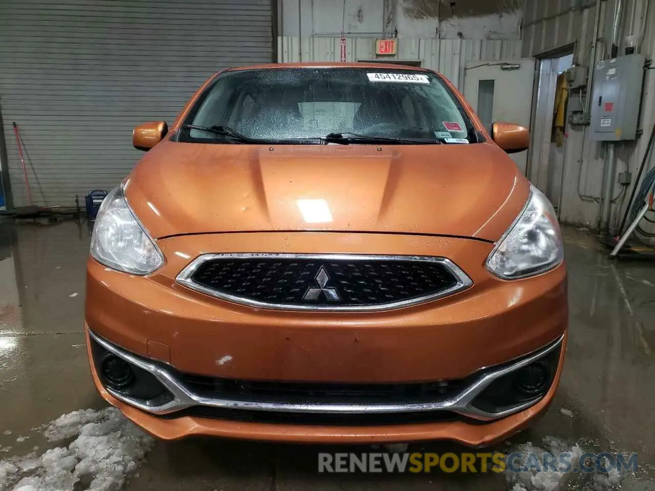 5 fotografías del automóvil dañado ML32A3HJ0KH003895 MITSUBISHI MIRAGE 2019