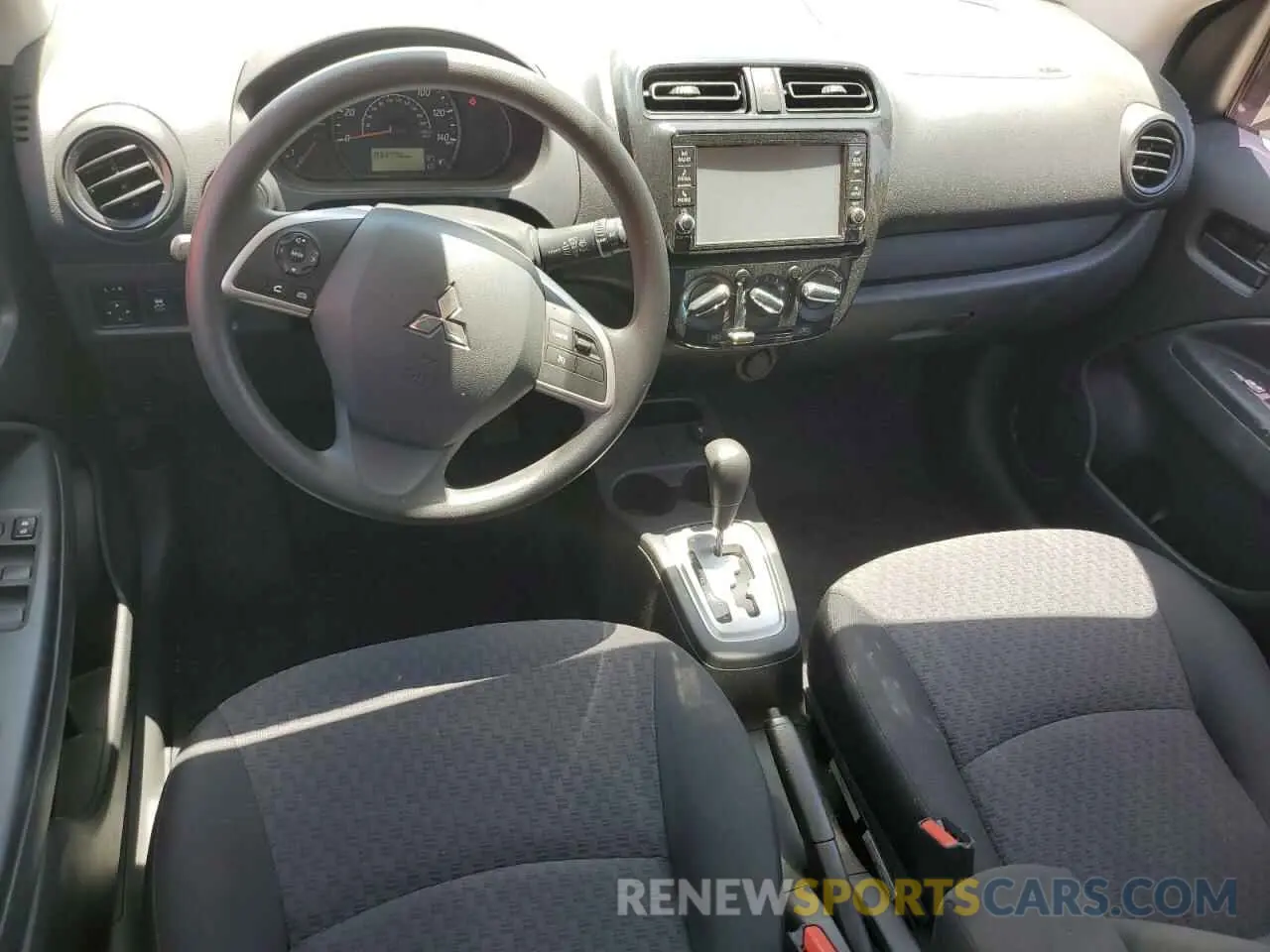 8 fotografías del automóvil dañado ML32A3HJ0KH007185 MITSUBISHI MIRAGE 2019