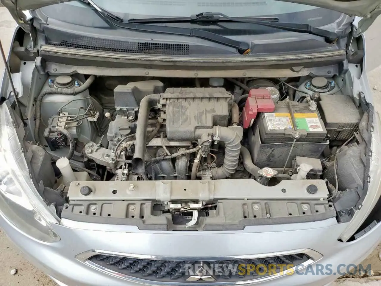 11 fotografías del automóvil dañado ML32A3HJ0KH010412 MITSUBISHI MIRAGE 2019