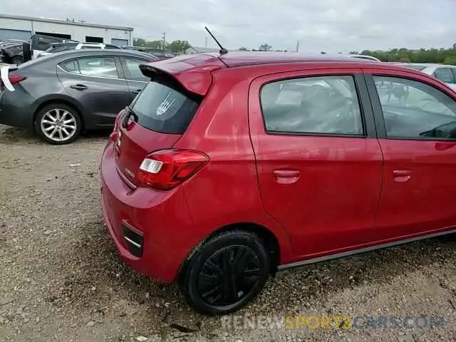 14 fotografías del automóvil dañado ML32A3HJ1KH007356 MITSUBISHI MIRAGE 2019