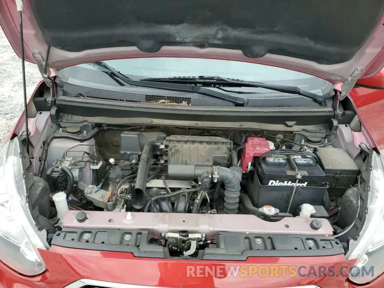 11 fotografías del automóvil dañado ML32A3HJ1KH012864 MITSUBISHI MIRAGE 2019