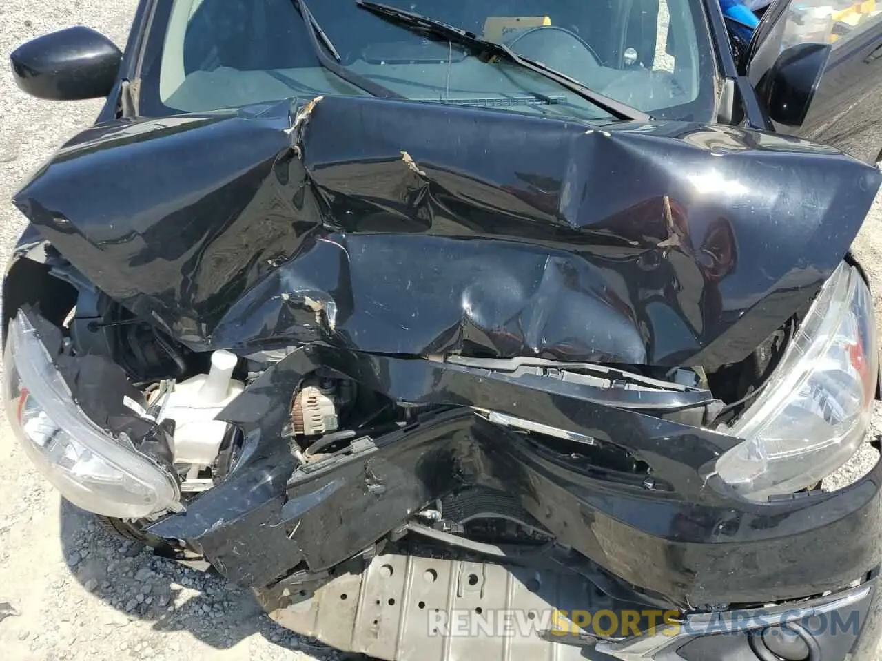 11 fotografías del automóvil dañado ML32A3HJ1KH015196 MITSUBISHI MIRAGE 2019