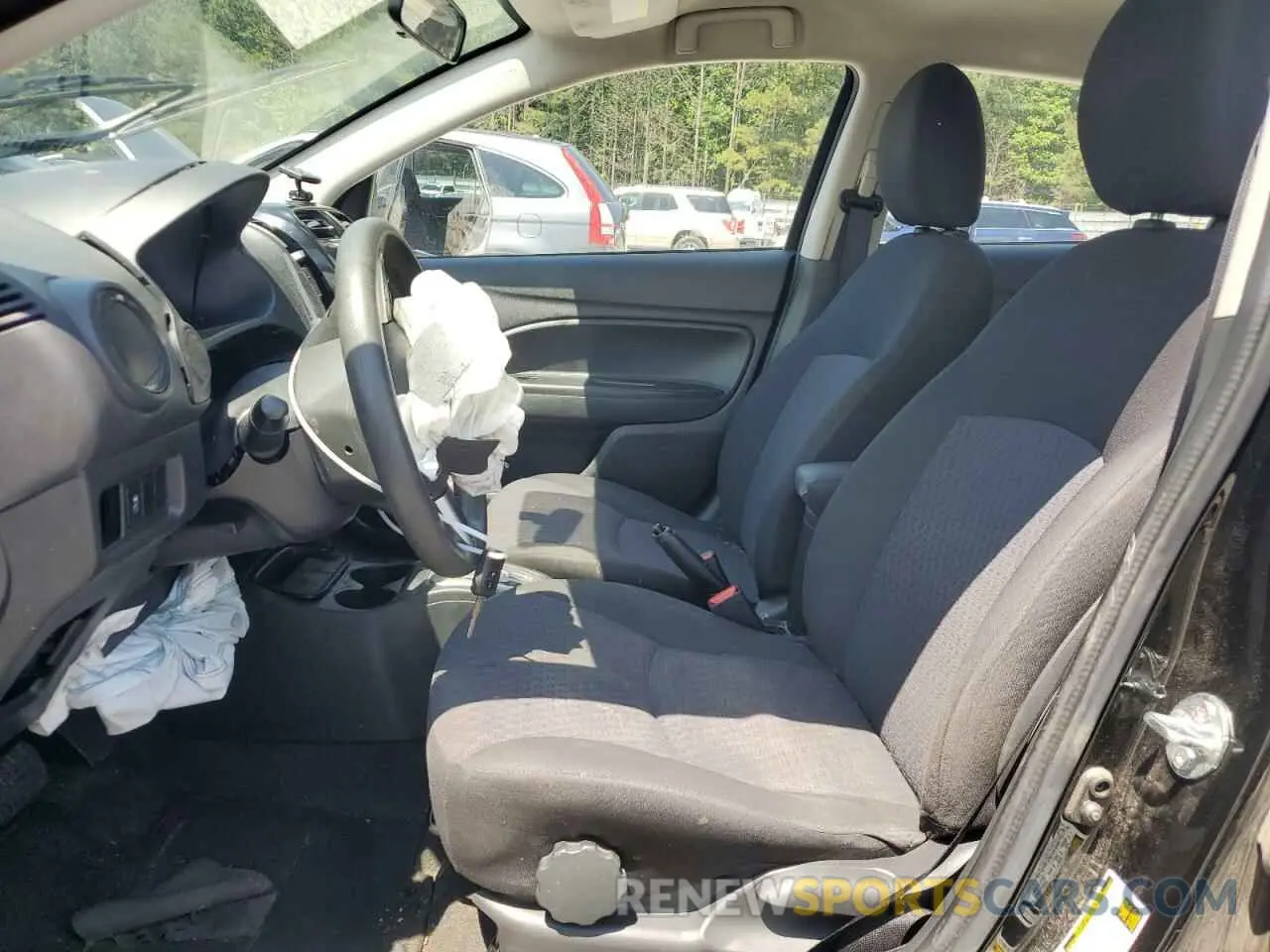 7 fotografías del automóvil dañado ML32A3HJ1KH015196 MITSUBISHI MIRAGE 2019