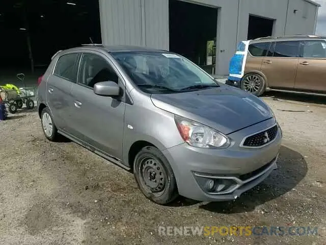 15 fotografías del automóvil dañado ML32A3HJ2KH001243 MITSUBISHI MIRAGE 2019