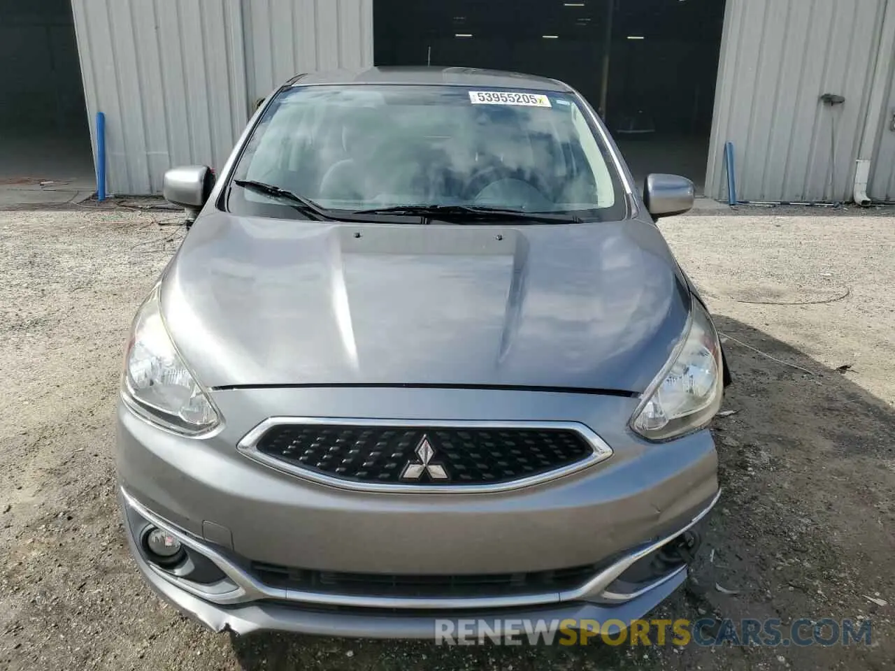 5 fotografías del automóvil dañado ML32A3HJ2KH001243 MITSUBISHI MIRAGE 2019