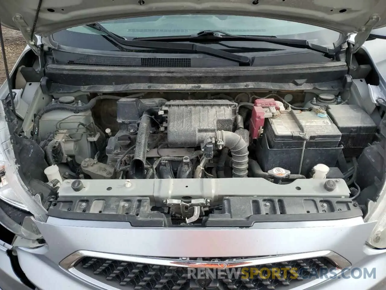 11 fotografías del automóvil dañado ML32A3HJ2KH001565 MITSUBISHI MIRAGE 2019