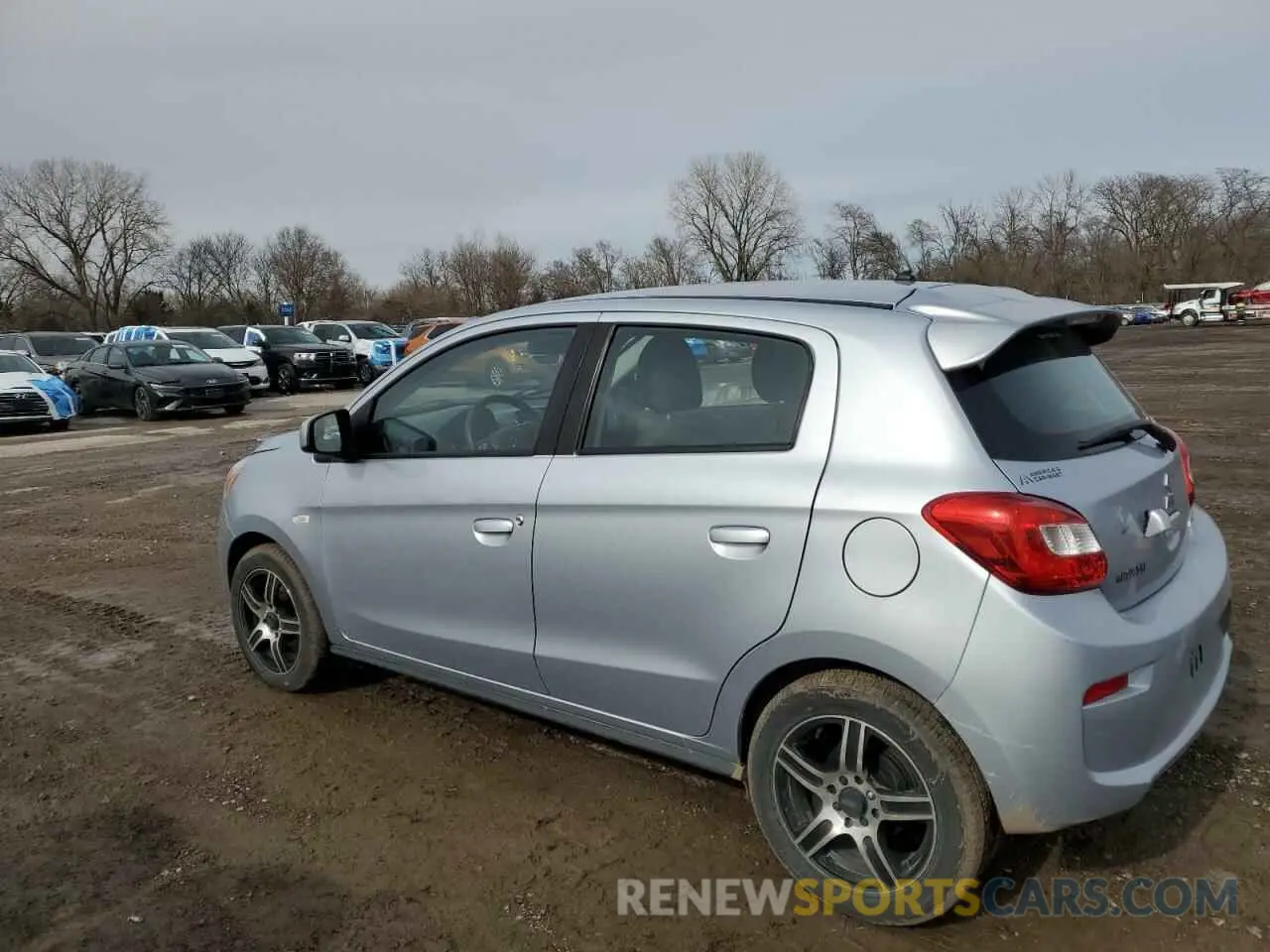 2 fotografías del automóvil dañado ML32A3HJ2KH001565 MITSUBISHI MIRAGE 2019