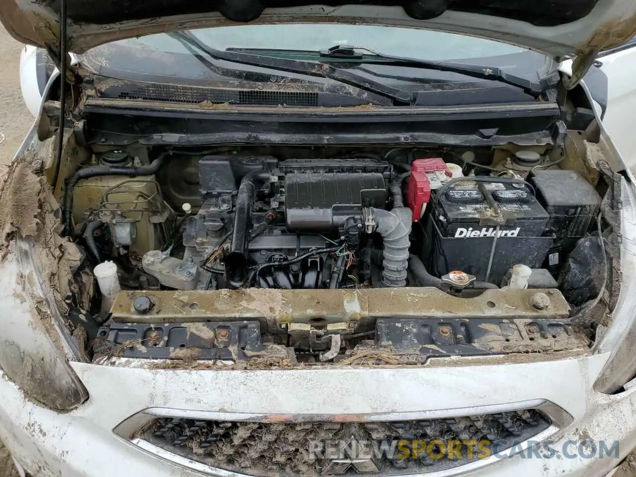 11 fotografías del automóvil dañado ML32A3HJ2KH012050 MITSUBISHI MIRAGE 2019