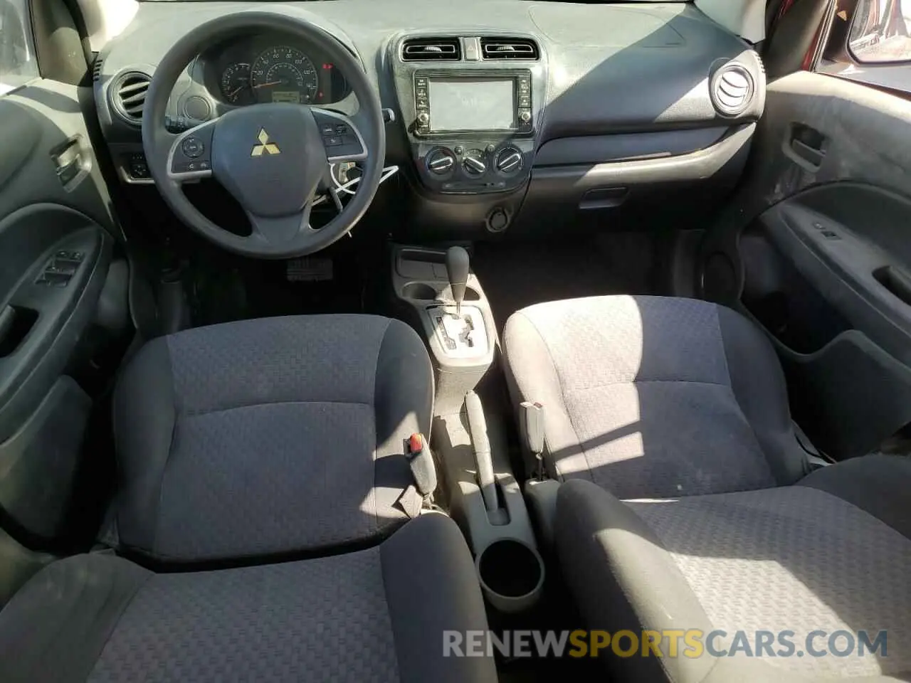 8 fotografías del automóvil dañado ML32A3HJ2KH013490 MITSUBISHI MIRAGE 2019