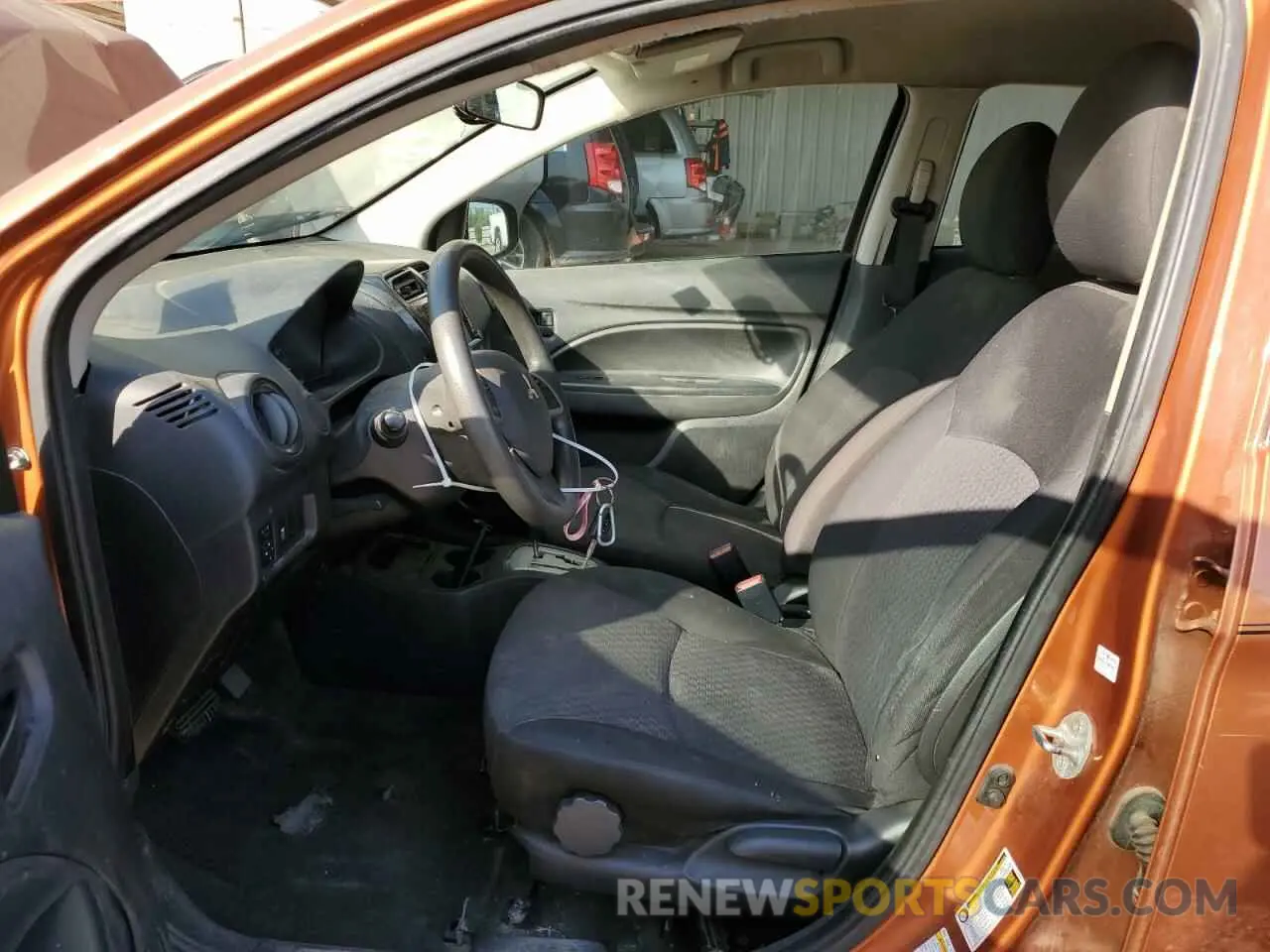7 fotografías del automóvil dañado ML32A3HJ3KH001591 MITSUBISHI MIRAGE 2019