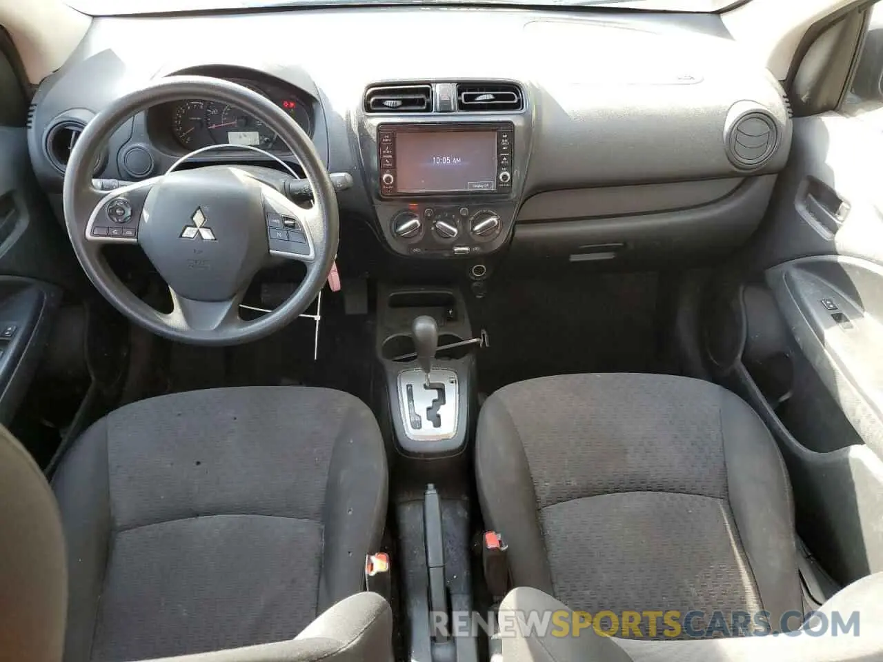 8 fotografías del automóvil dañado ML32A3HJ3KH001591 MITSUBISHI MIRAGE 2019