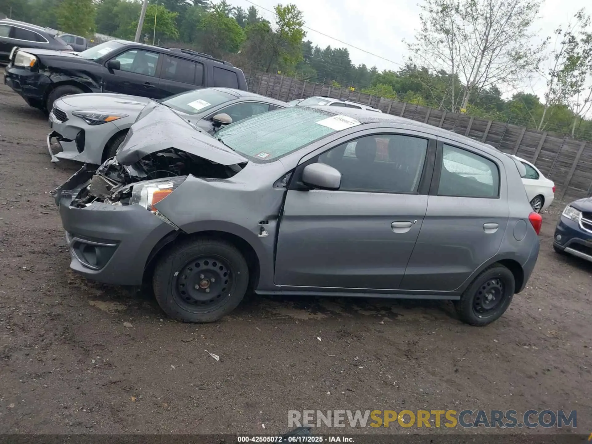 14 fotografías del automóvil dañado ML32A3HJ4KH005245 MITSUBISHI MIRAGE 2019