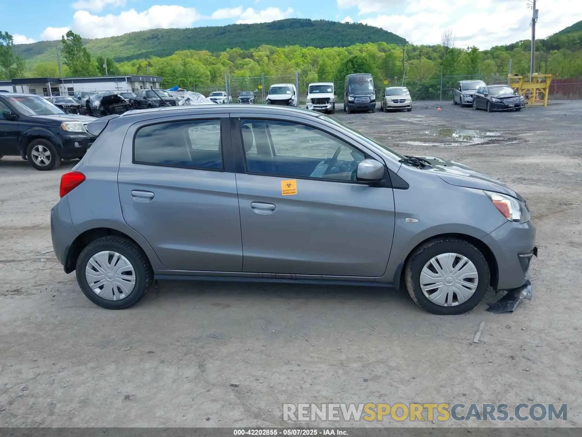 13 fotografías del automóvil dañado ML32A3HJ5KH000541 MITSUBISHI MIRAGE 2019
