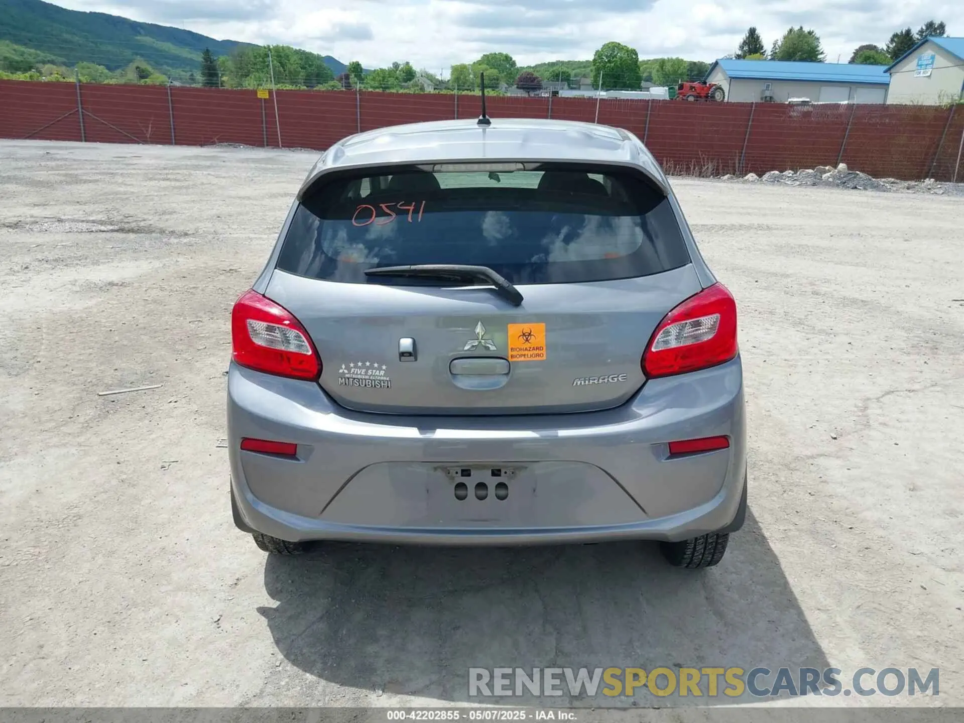 16 fotografías del automóvil dañado ML32A3HJ5KH000541 MITSUBISHI MIRAGE 2019