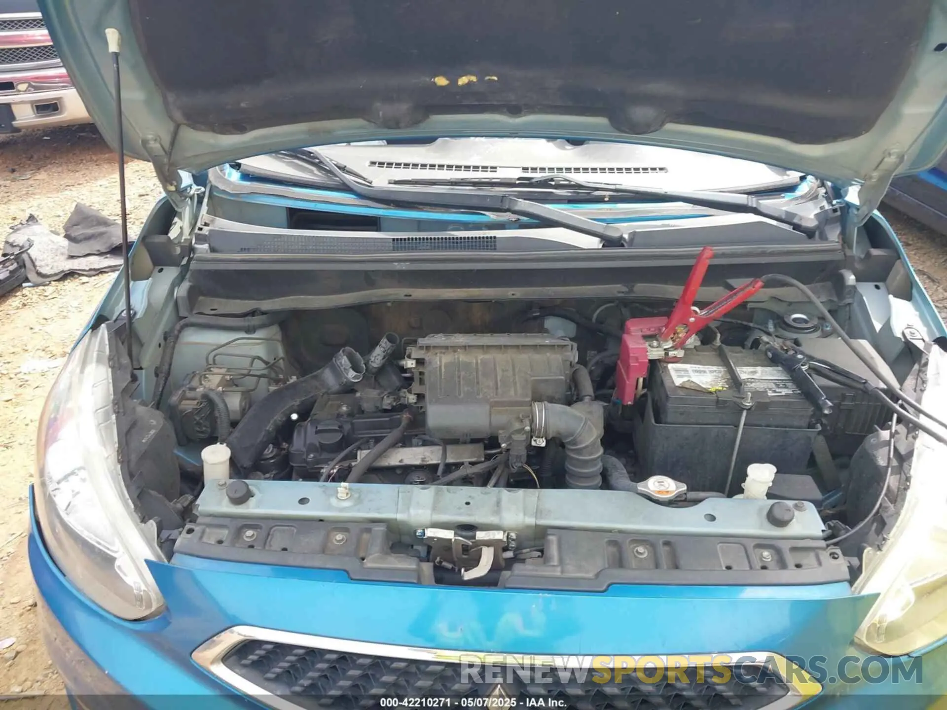 10 fotografías del automóvil dañado ML32A3HJ5KH012916 MITSUBISHI MIRAGE 2019