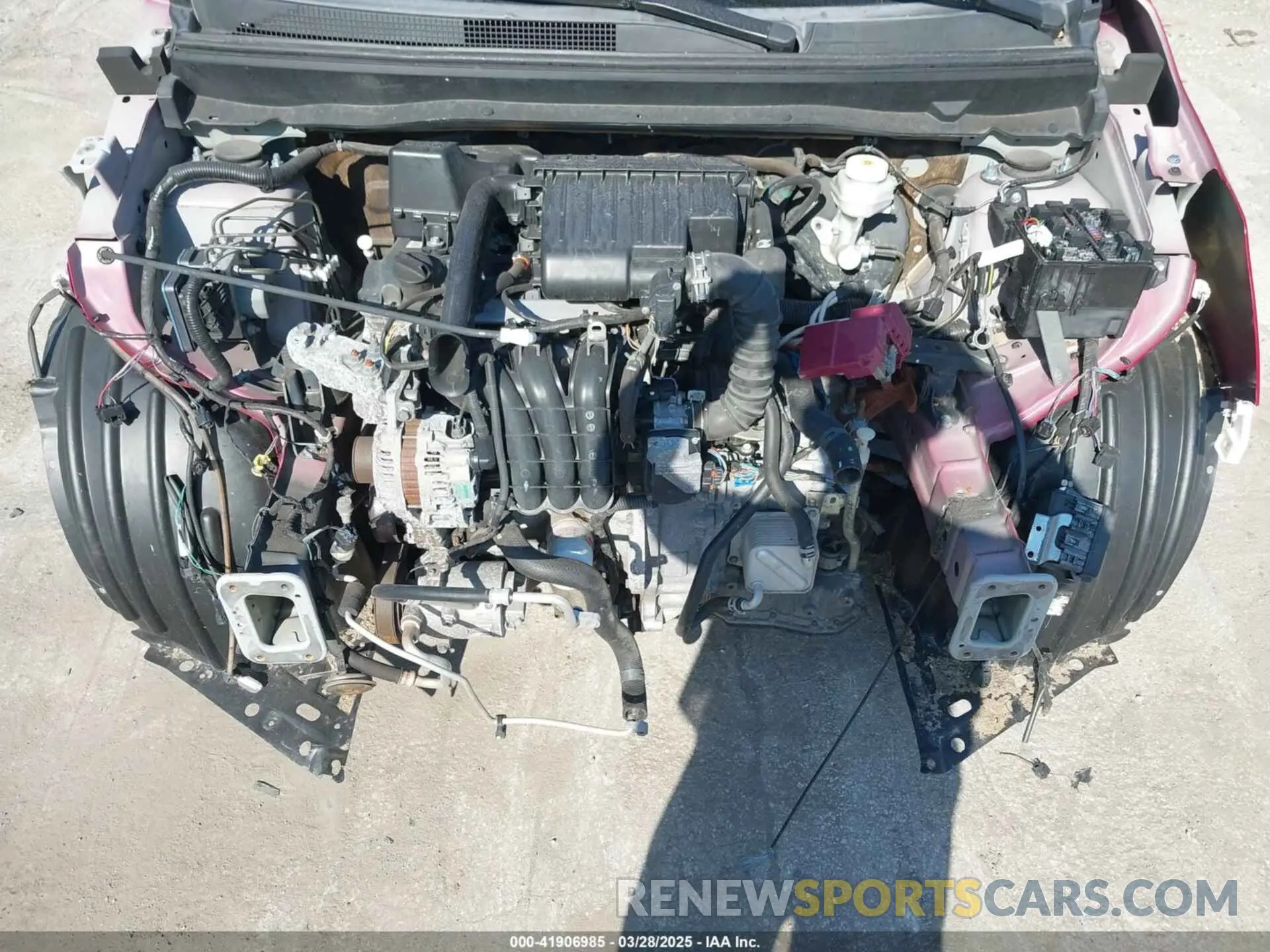 10 fotografías del automóvil dañado ML32A3HJ6KH001052 MITSUBISHI MIRAGE 2019
