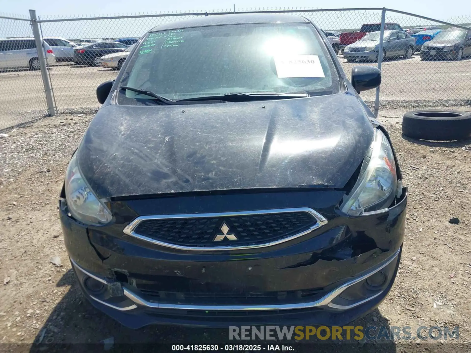 12 fotografías del automóvil dañado ML32A3HJ6KH006204 MITSUBISHI MIRAGE 2019