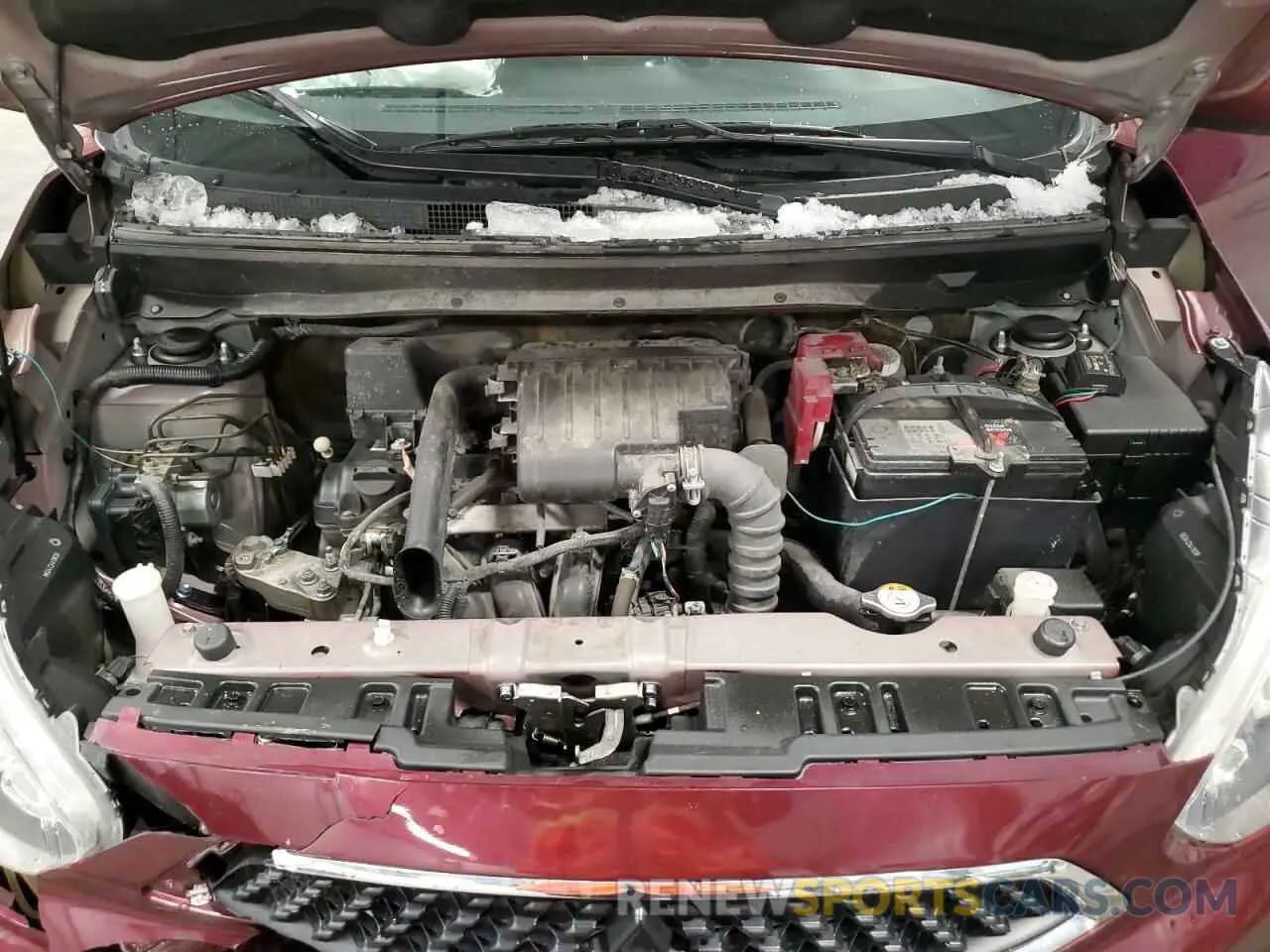11 fotografías del automóvil dañado ML32A3HJ6KH006753 MITSUBISHI MIRAGE 2019