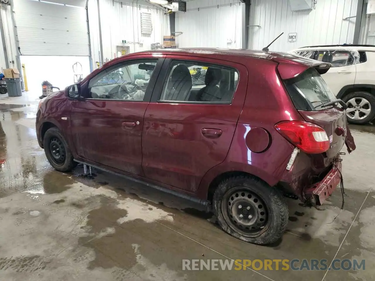 2 fotografías del automóvil dañado ML32A3HJ6KH006753 MITSUBISHI MIRAGE 2019