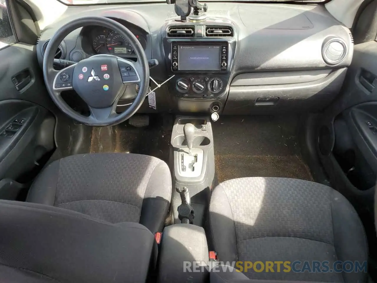 8 fotografías del automóvil dañado ML32A3HJ6KH013279 MITSUBISHI MIRAGE 2019