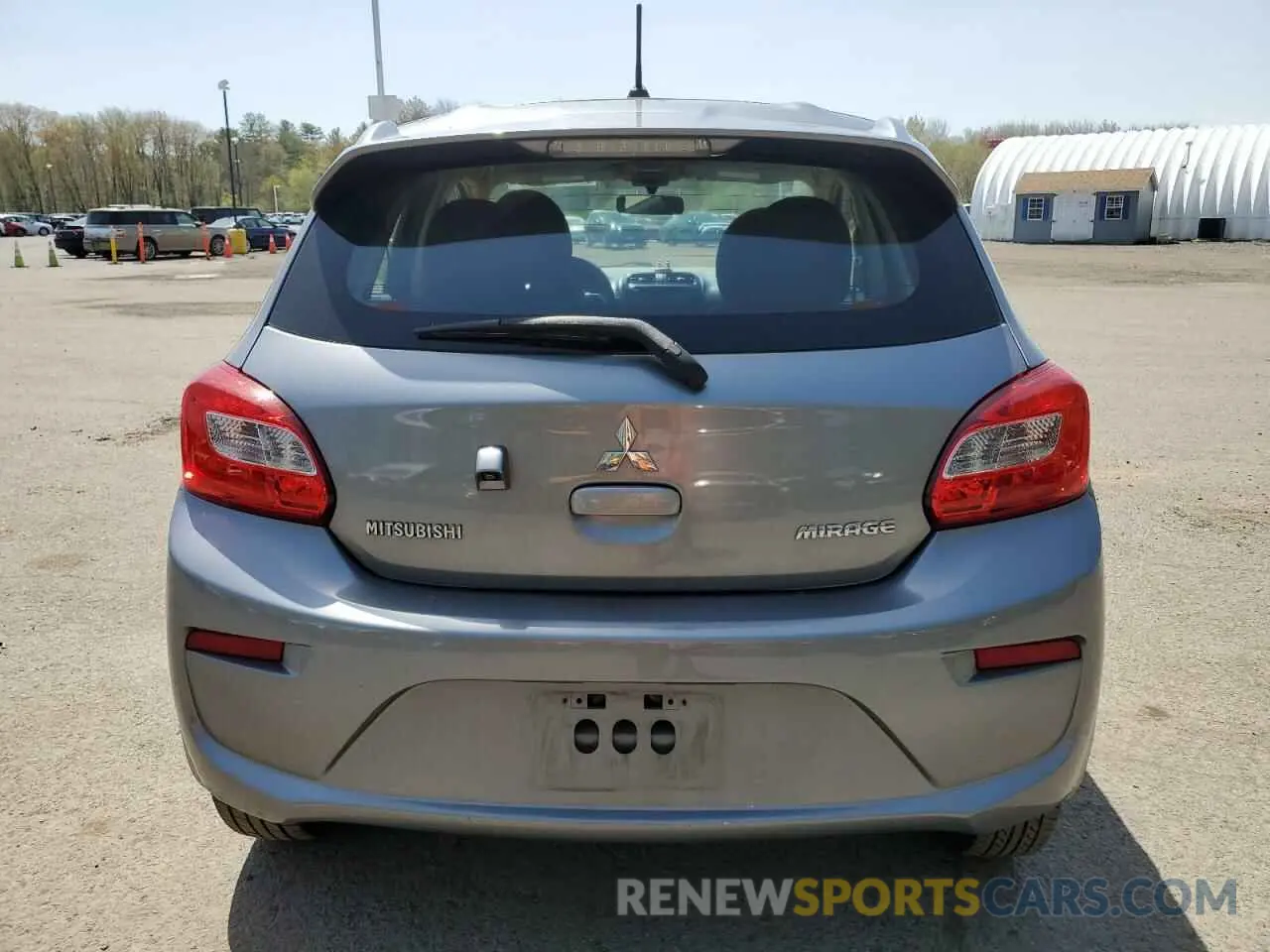 6 fotografías del automóvil dañado ML32A3HJ7KH005465 MITSUBISHI MIRAGE 2019