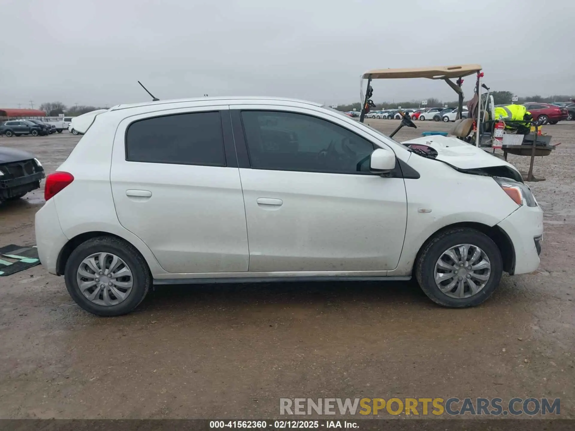 13 fotografías del automóvil dañado ML32A3HJ7KH005935 MITSUBISHI MIRAGE 2019