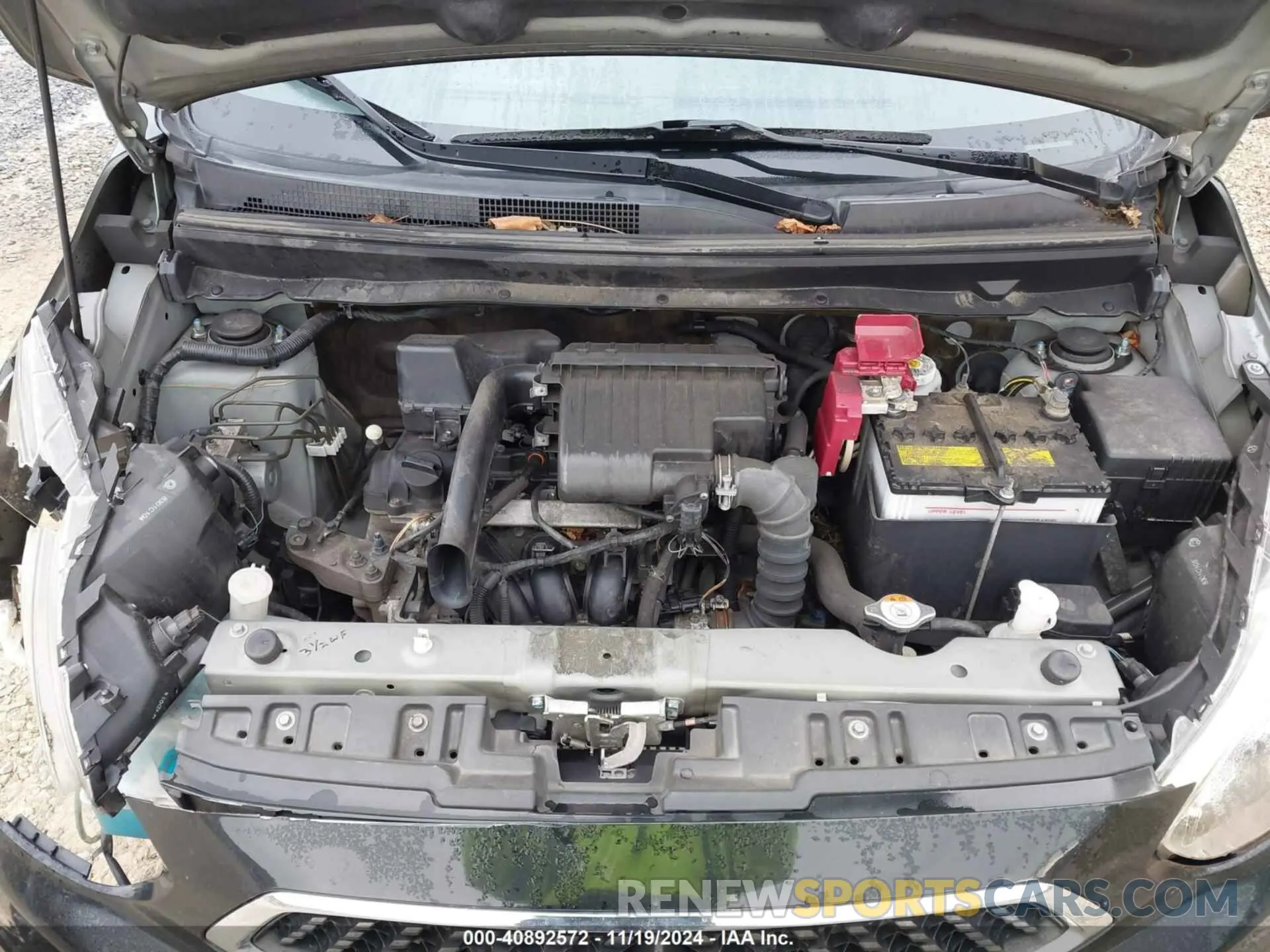 10 fotografías del automóvil dañado ML32A3HJ7KH013016 MITSUBISHI MIRAGE 2019