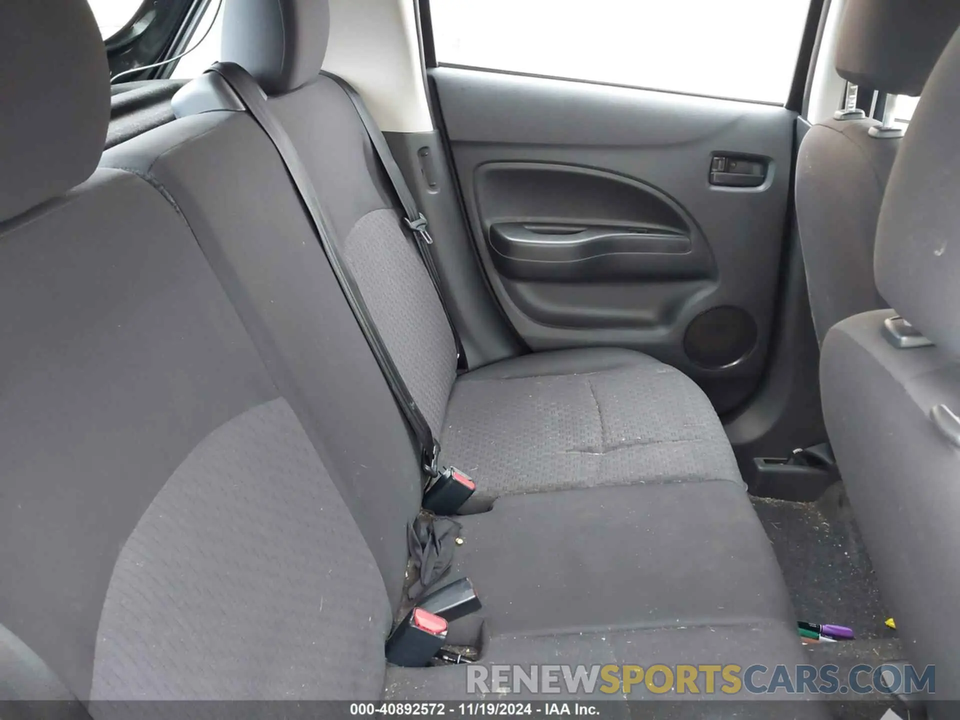 8 fotografías del automóvil dañado ML32A3HJ7KH013016 MITSUBISHI MIRAGE 2019