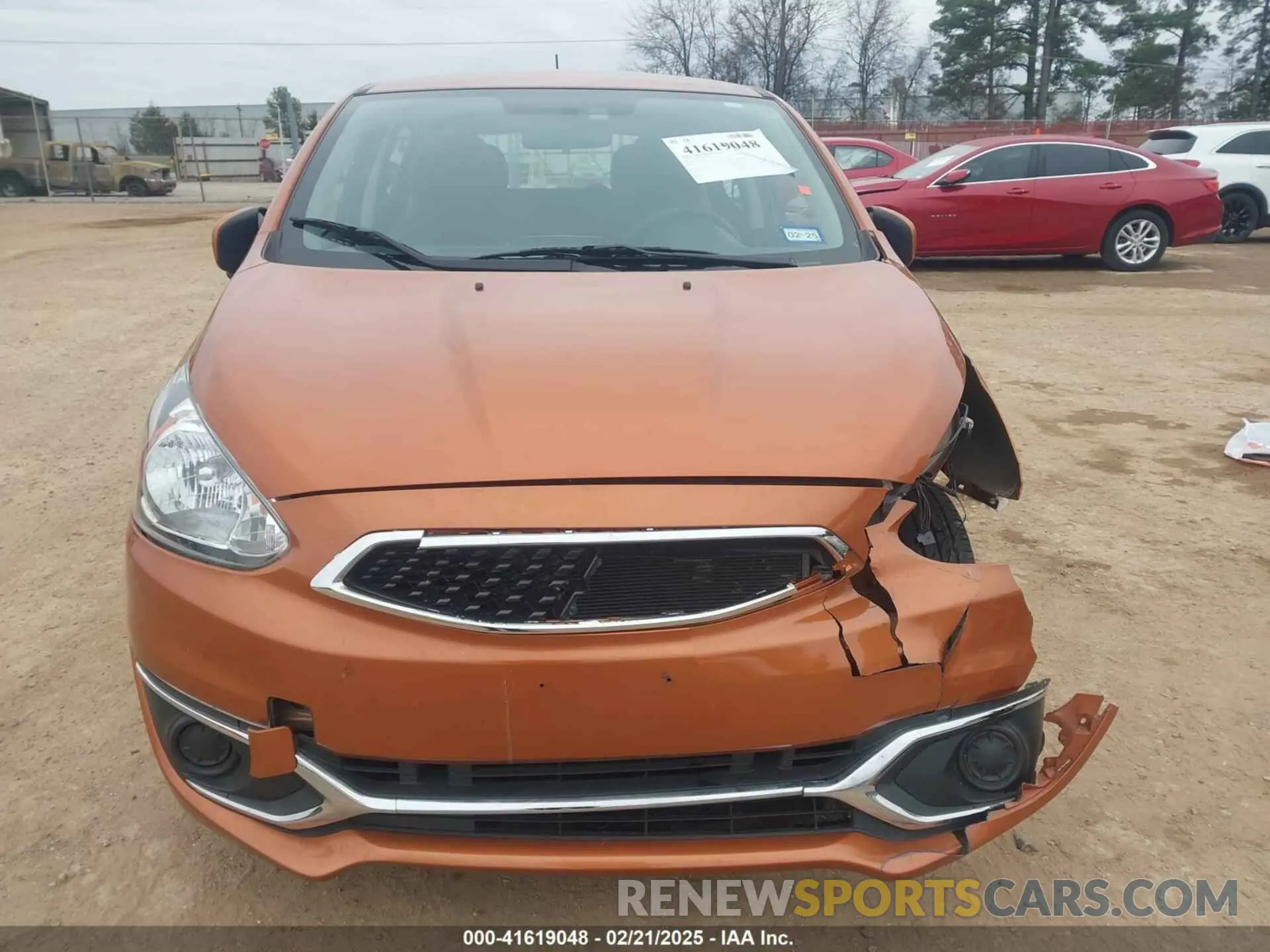 12 fotografías del automóvil dañado ML32A3HJ8KH000856 MITSUBISHI MIRAGE 2019