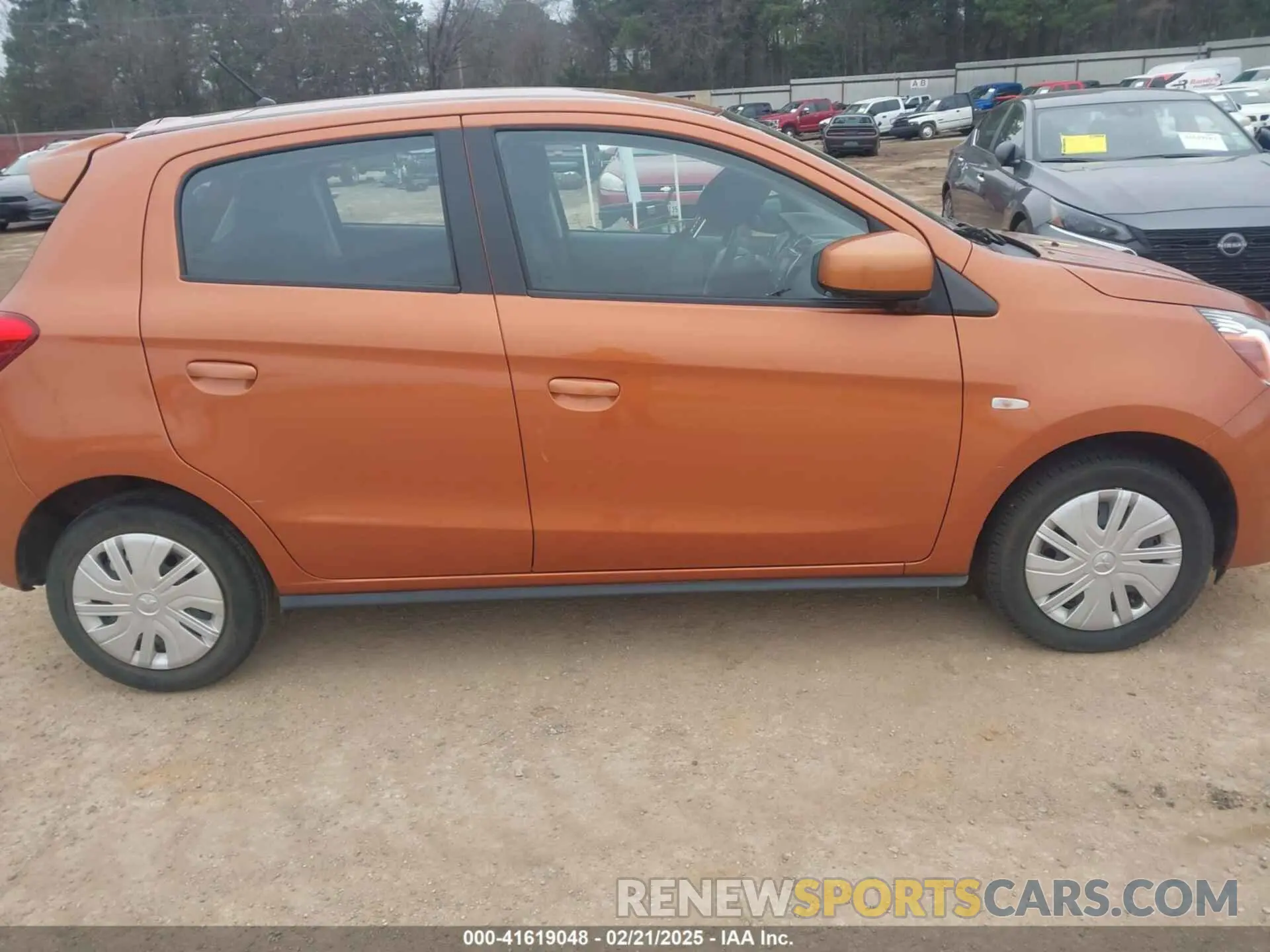 13 fotografías del automóvil dañado ML32A3HJ8KH000856 MITSUBISHI MIRAGE 2019