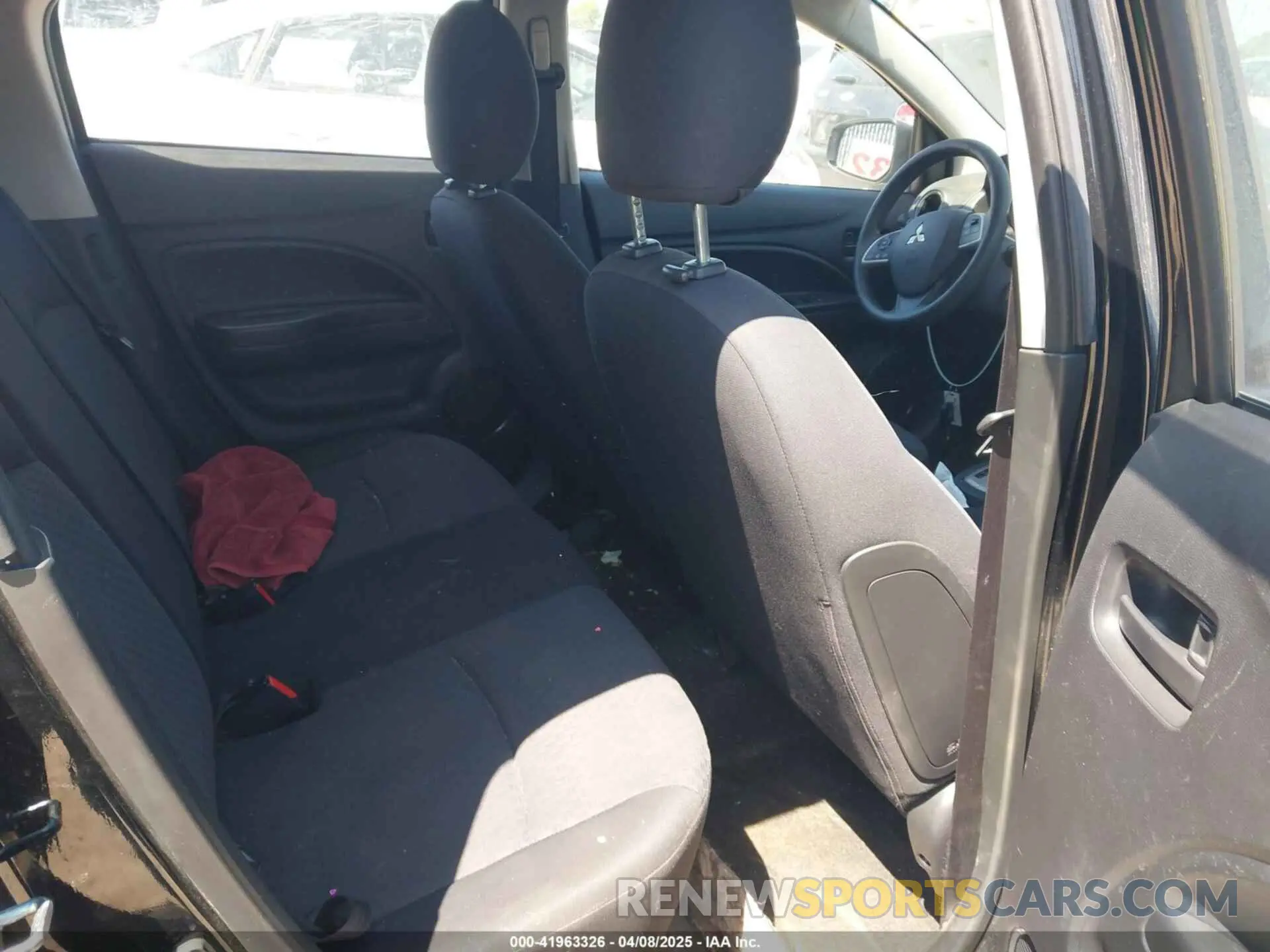 8 fotografías del automóvil dañado ML32A3HJ8KH010321 MITSUBISHI MIRAGE 2019