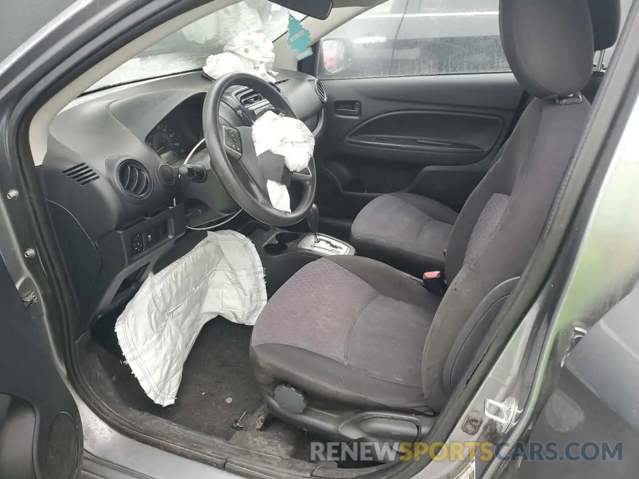 7 fotografías del automóvil dañado ML32A3HJ8KH014935 MITSUBISHI MIRAGE 2019