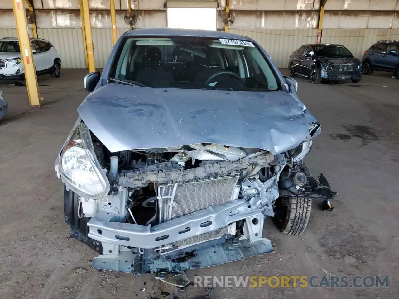 5 fotografías del automóvil dañado ML32A3HJ9KH010277 MITSUBISHI MIRAGE 2019