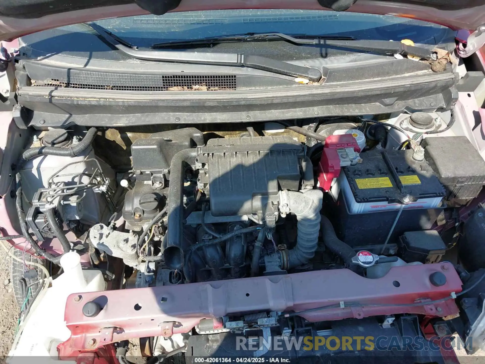 10 fotografías del automóvil dañado ML32A3HJ9KH015821 MITSUBISHI MIRAGE 2019