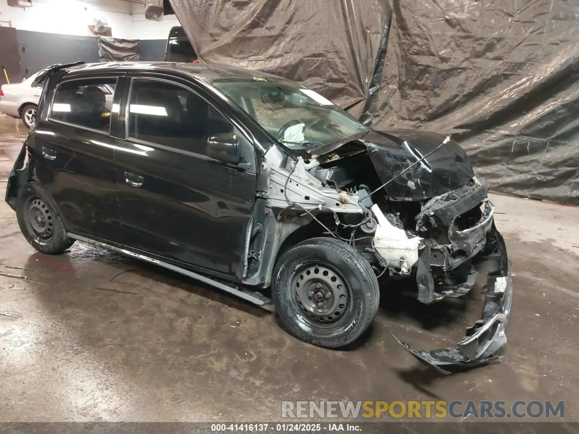 1 fotografías del automóvil dañado ML32A3HJXKH000793 MITSUBISHI MIRAGE 2019
