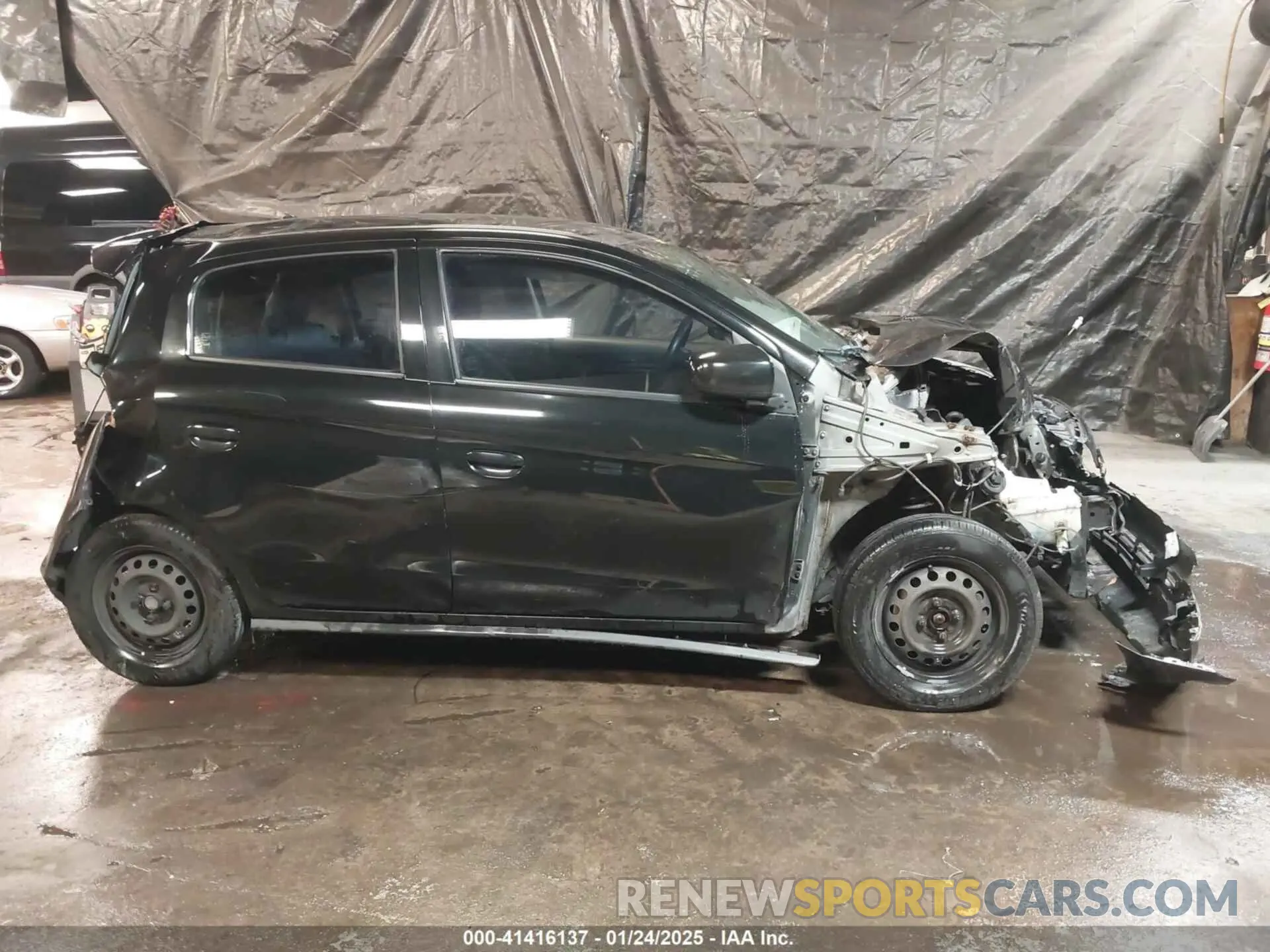 14 fotografías del automóvil dañado ML32A3HJXKH000793 MITSUBISHI MIRAGE 2019