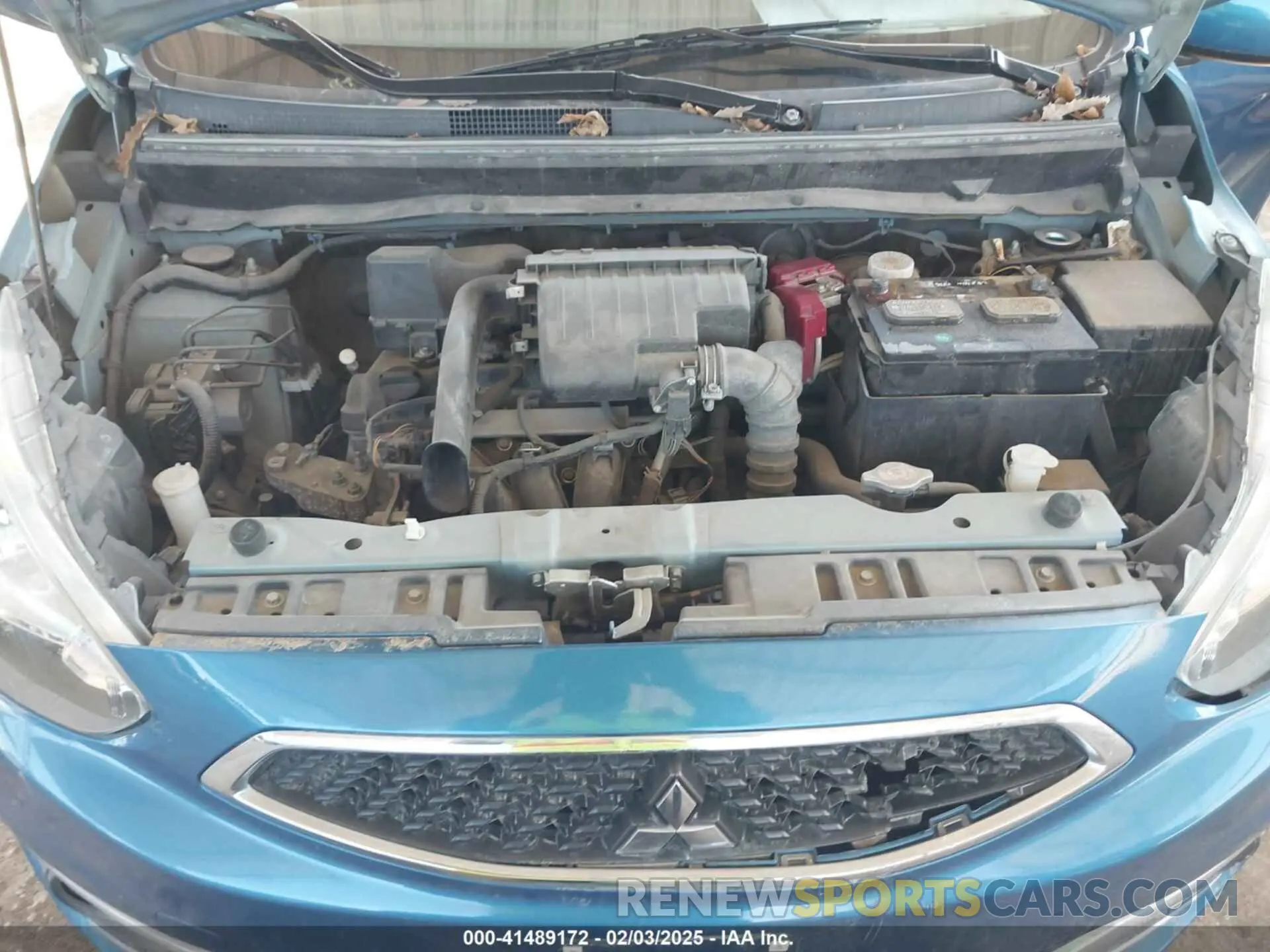10 fotografías del automóvil dañado ML32A5HJ1KH004484 MITSUBISHI MIRAGE 2019