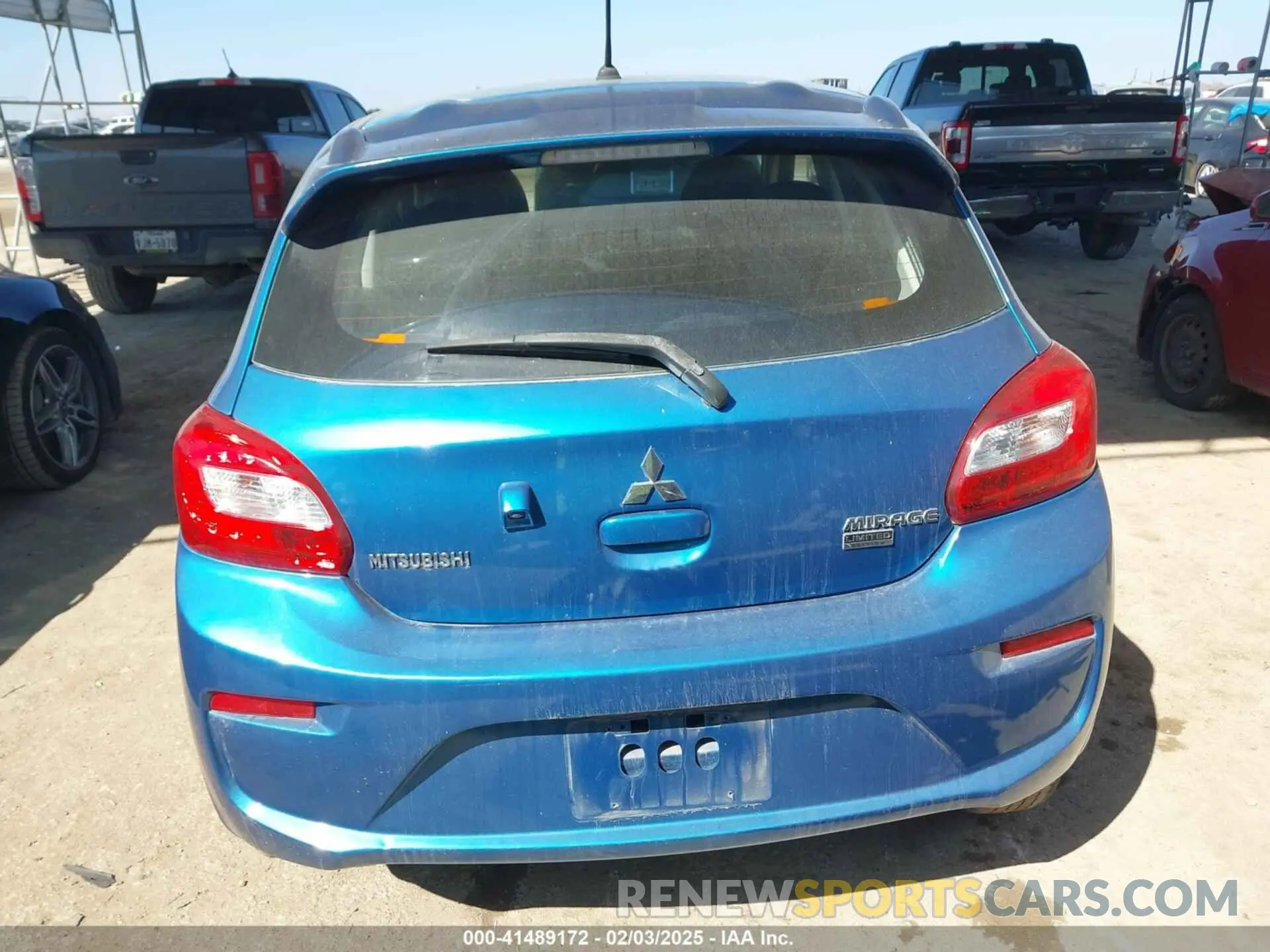 17 fotografías del automóvil dañado ML32A5HJ1KH004484 MITSUBISHI MIRAGE 2019