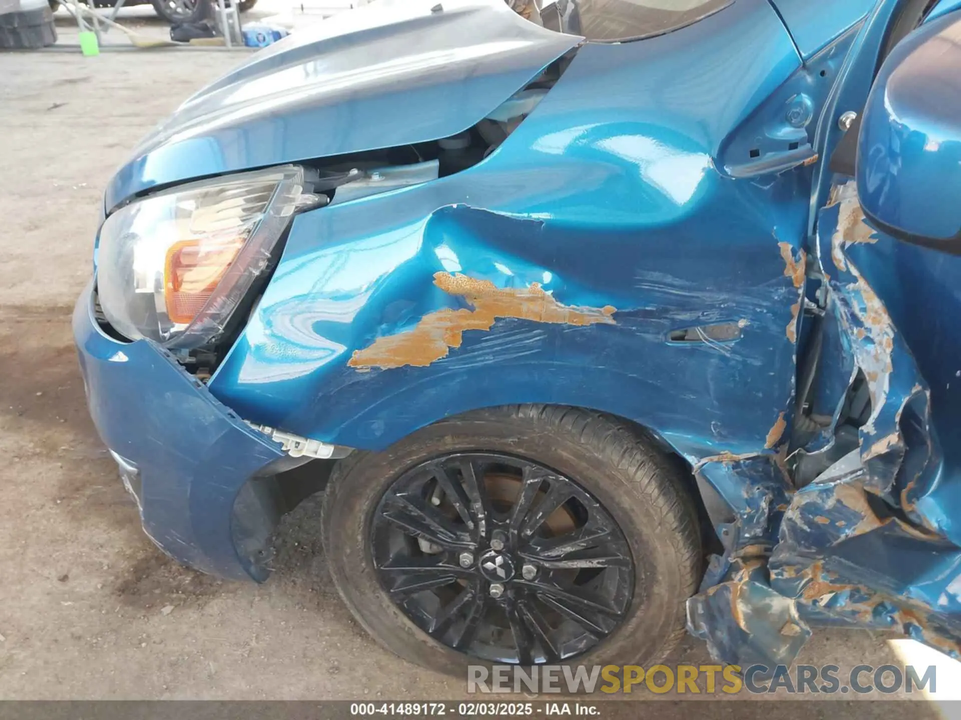 6 fotografías del automóvil dañado ML32A5HJ1KH004484 MITSUBISHI MIRAGE 2019