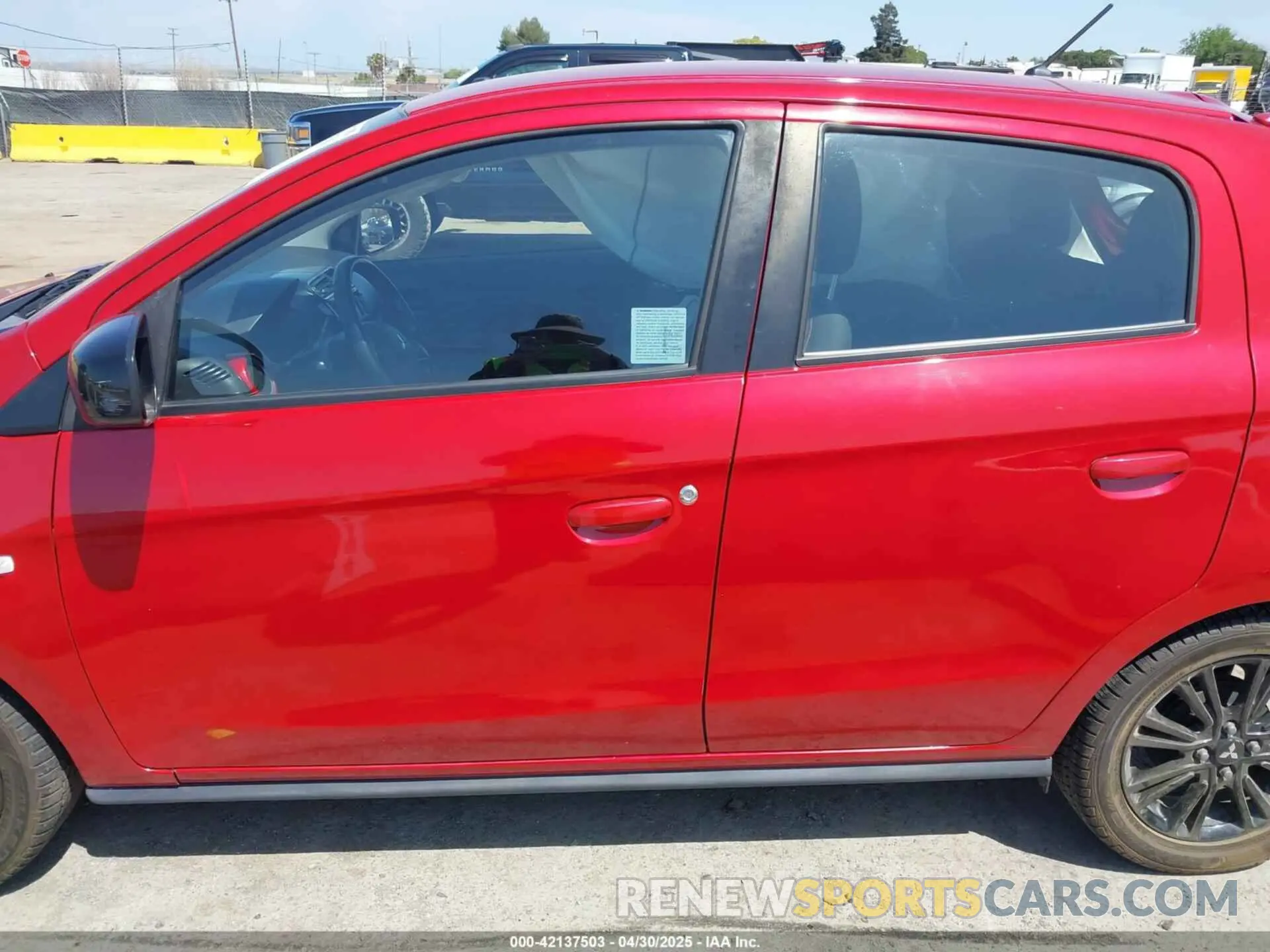 13 fotografías del automóvil dañado ML32A5HJ1KH012200 MITSUBISHI MIRAGE 2019