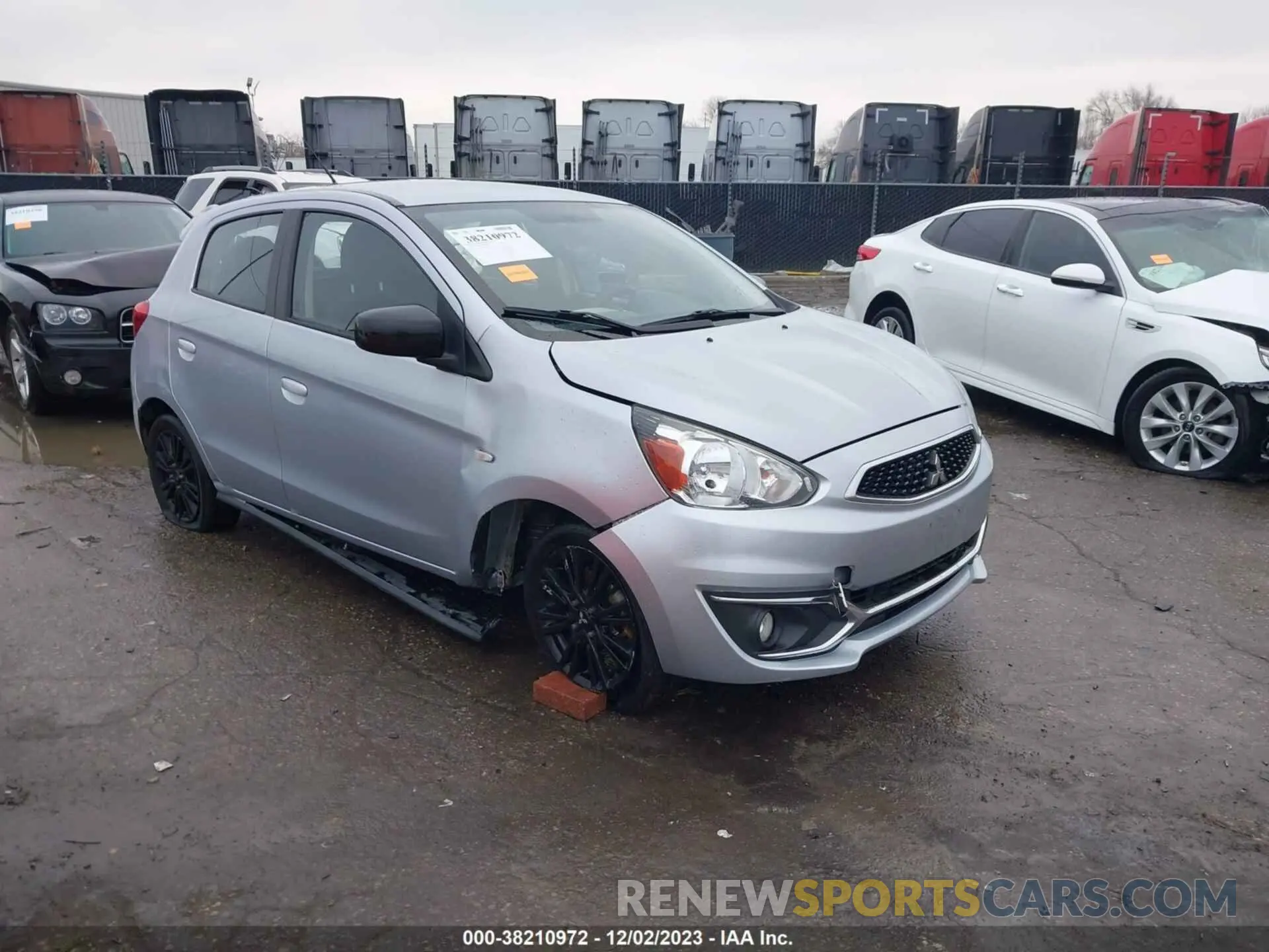 1 fotografías del automóvil dañado ML32A5HJ5KH002186 MITSUBISHI MIRAGE 2019