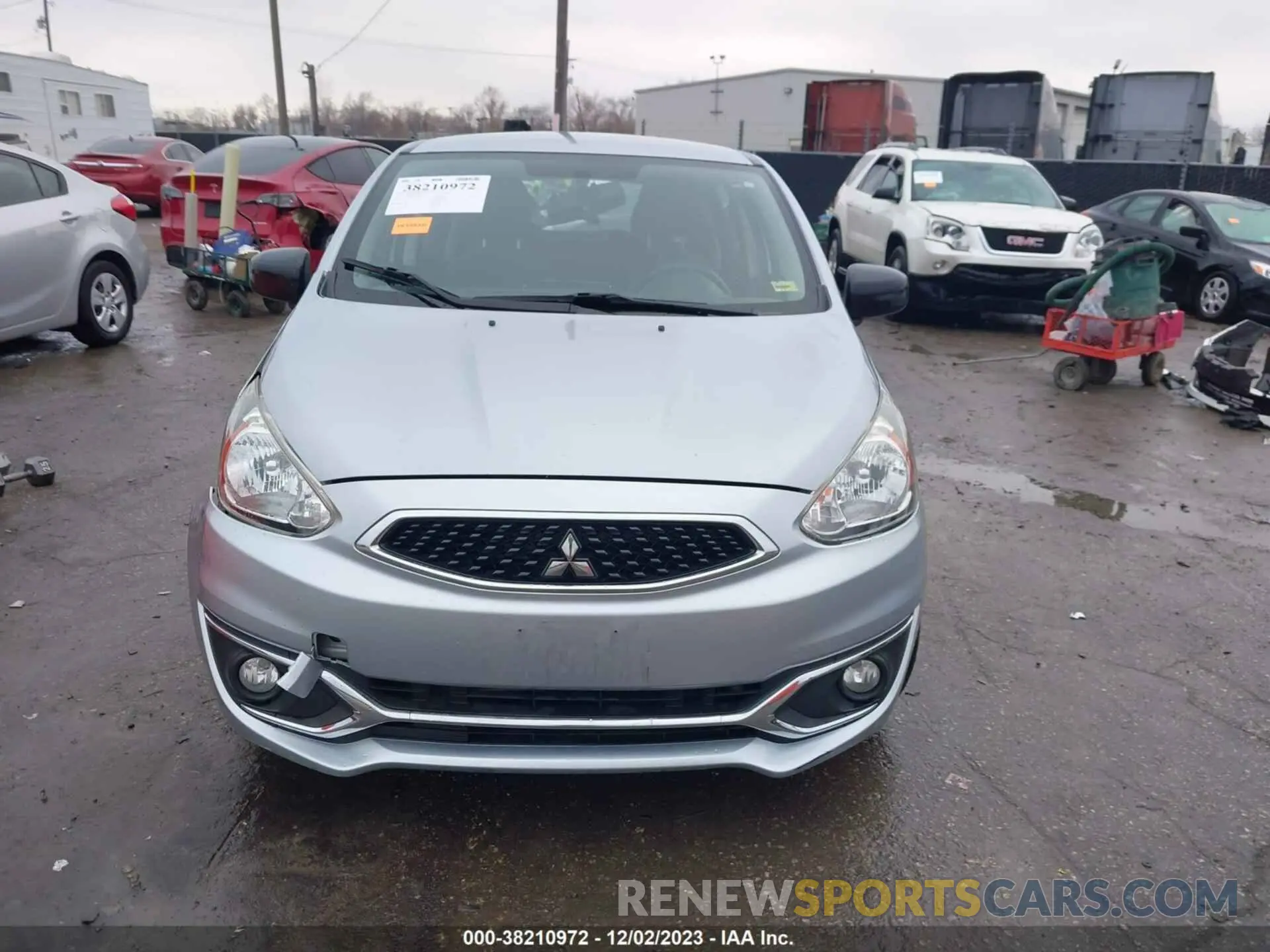 12 fotografías del automóvil dañado ML32A5HJ5KH002186 MITSUBISHI MIRAGE 2019