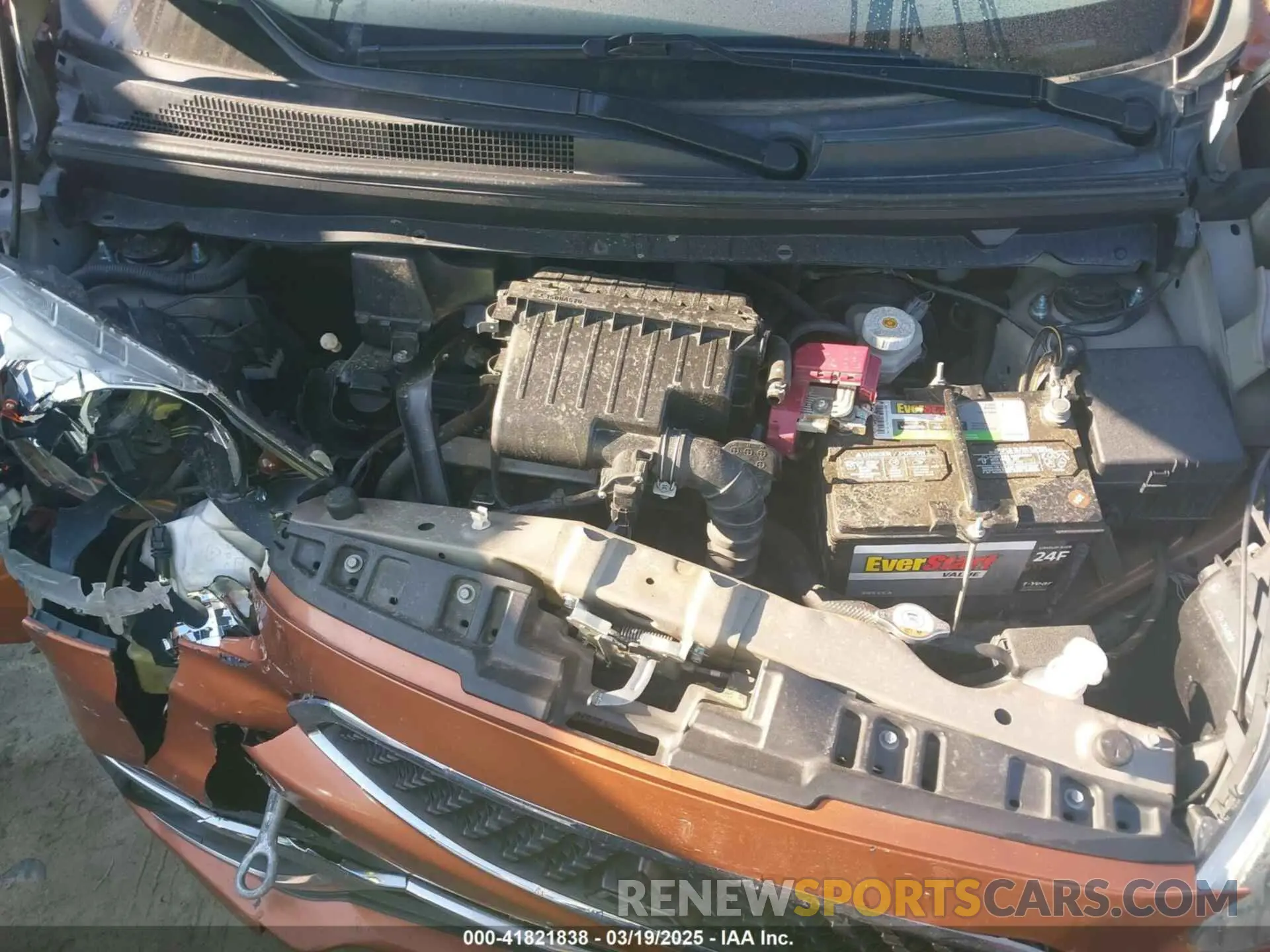 10 fotografías del automóvil dañado ML32A5HJ6KH004920 MITSUBISHI MIRAGE 2019