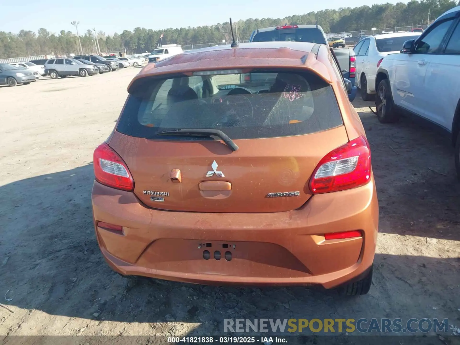 16 fotografías del automóvil dañado ML32A5HJ6KH004920 MITSUBISHI MIRAGE 2019