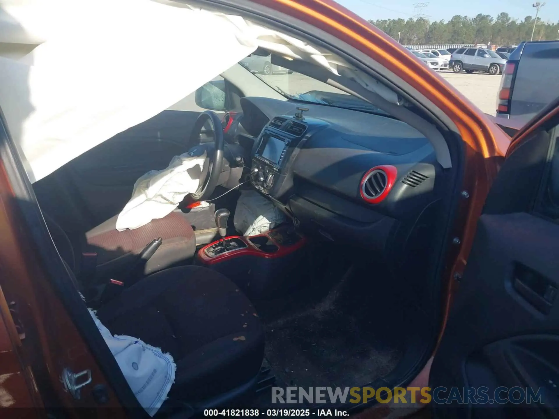 5 fotografías del automóvil dañado ML32A5HJ6KH004920 MITSUBISHI MIRAGE 2019